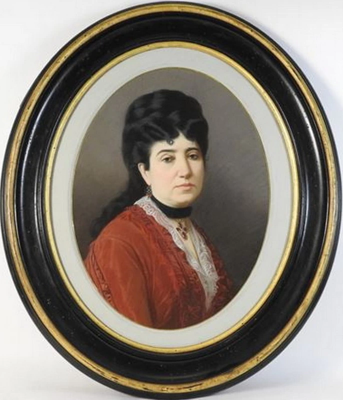 Ritratto della Contessa Carlotta Aloisi Papudoff 1871